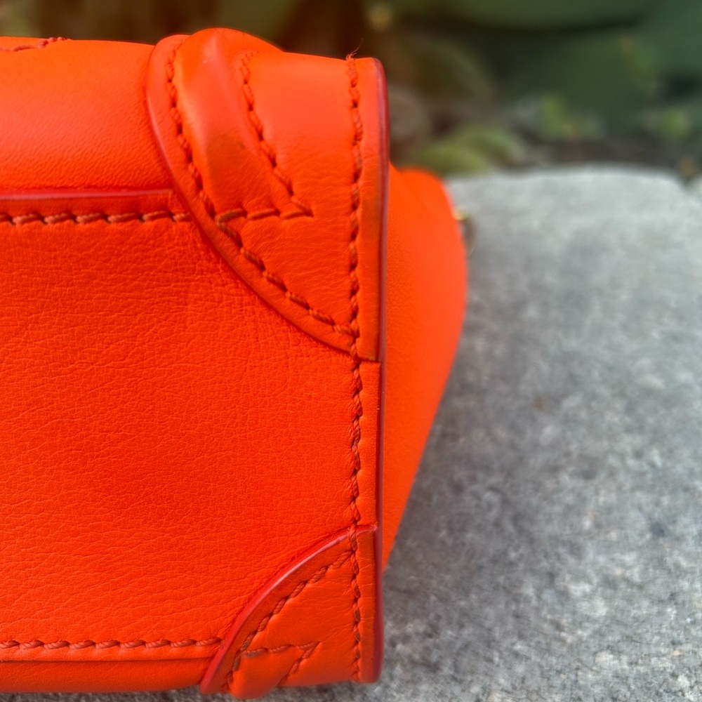 Celine Nano Luggage Handbag - Picture 9 of 10